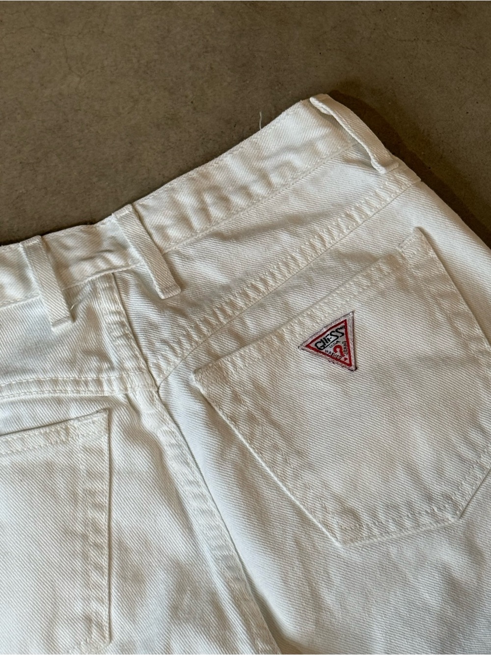 Vintage Guess by George’s Marciano White Jeans